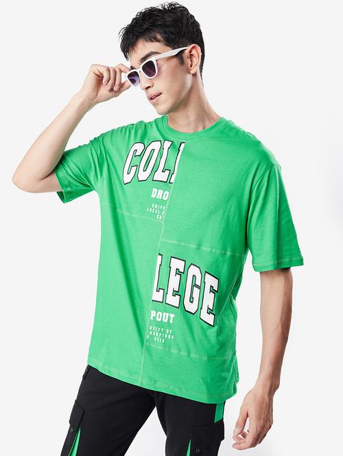 green cotton t-shirt - 20750269 - Very Small Image - 1