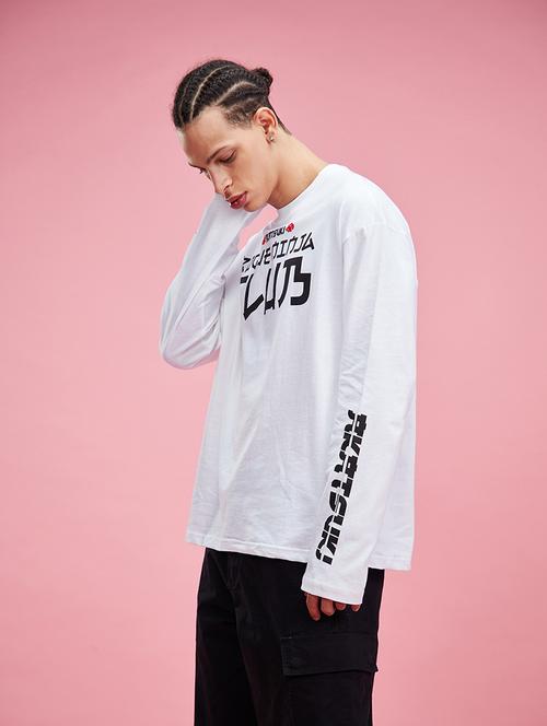 white cotton printed t-shirt - 20750456 - Very Small Image - 1