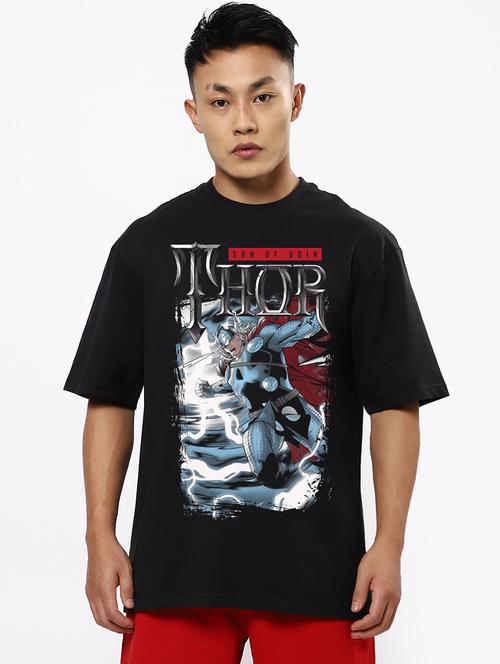 round neck front printed t-shirt - 20750634 - Very Small Image - 1