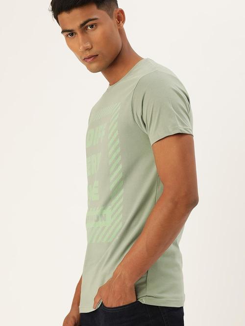 round neck front printed t-shirt - 20750782 - Very Small Image - 1