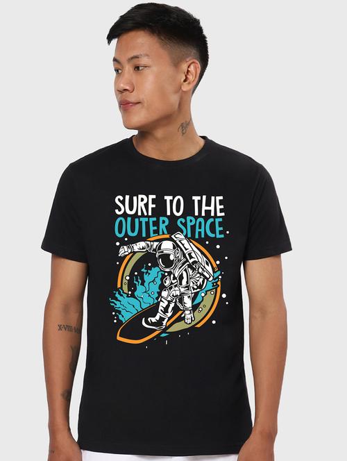 black cotton t-shirt - 20750942 - Very Small Image - 1