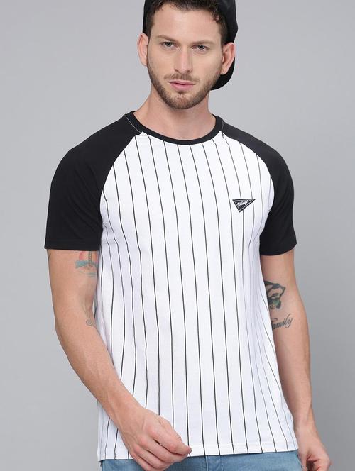 round neck striped t-shirt - 20751050 - Very Small Image - 1