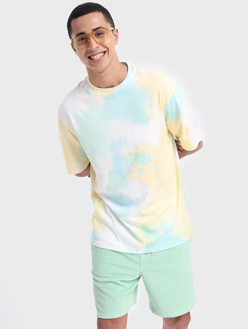 round neck tie&dye t-shirt - 20751054 - Very Small Image - 1