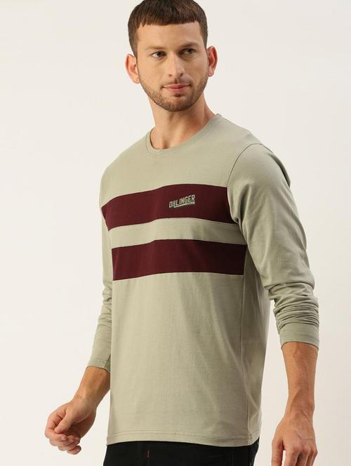 men chest print cotton t-shirt - 20751057 - Very Small Image - 1
