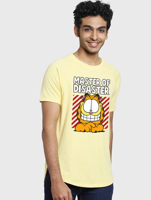 men front print cotton t-shirt - 20751198 - Very Small Image - 1