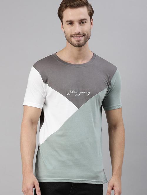 grey cotton t-shirt - 20751235 - Very Small Image - 1