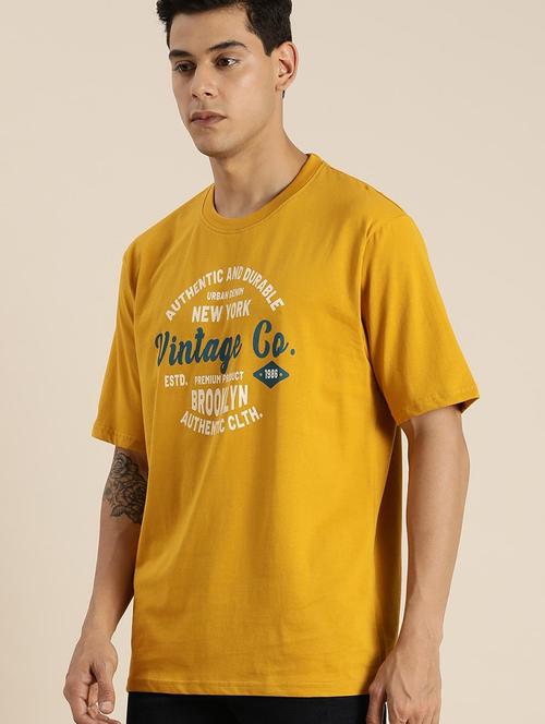 yellow cotton t-shirt - 20751338 - Very Small Image - 1