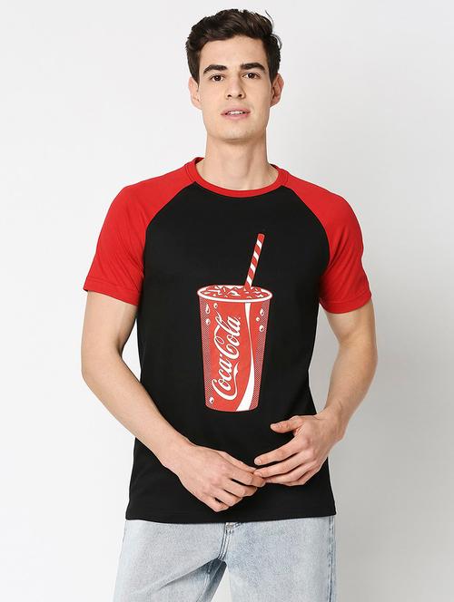 men color block short sleeve t-shirt - 20751426 - Very Small Image - 1