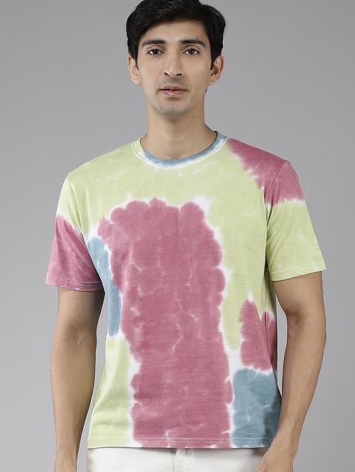 multicolored cotton t-shirt - 20751556 - Very Small Image - 1