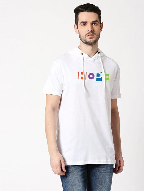 round neck chest printed t-shirt - 20751623 - Very Small Image - 1