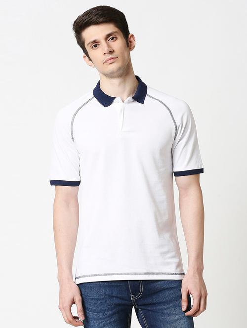 white cotton plain tshirt - 20751649 - Very Small Image - 1