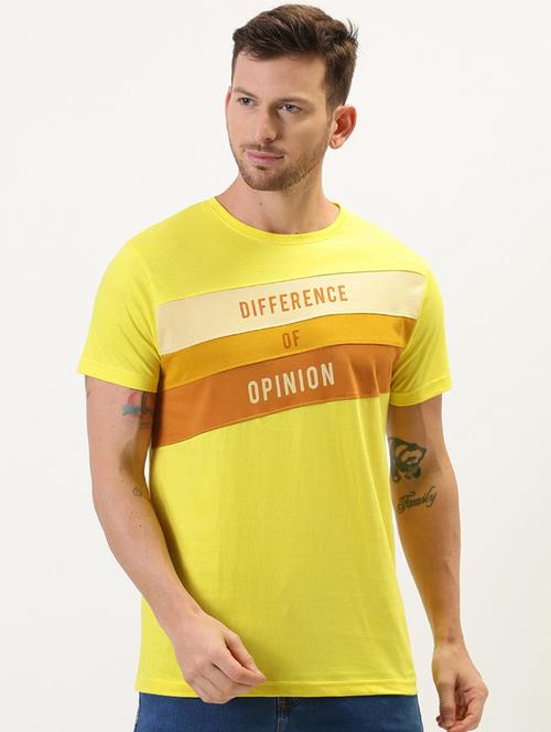 round neck chest printed t-shirt - 20752129 - Very Small Image - 1