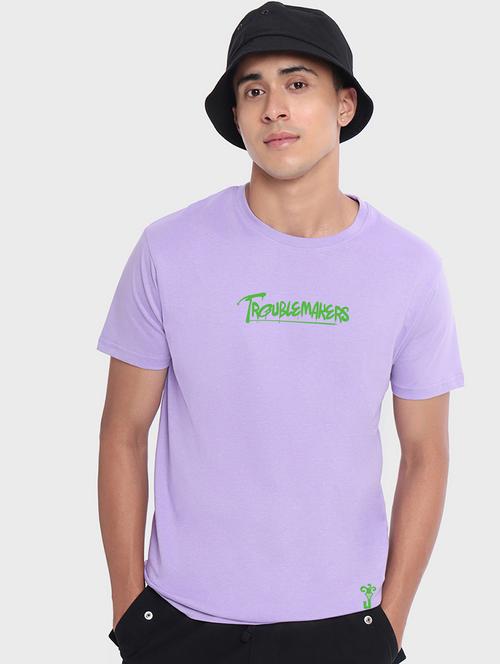 round neck back printed t-shirt - 20752374 - Very Small Image - 1