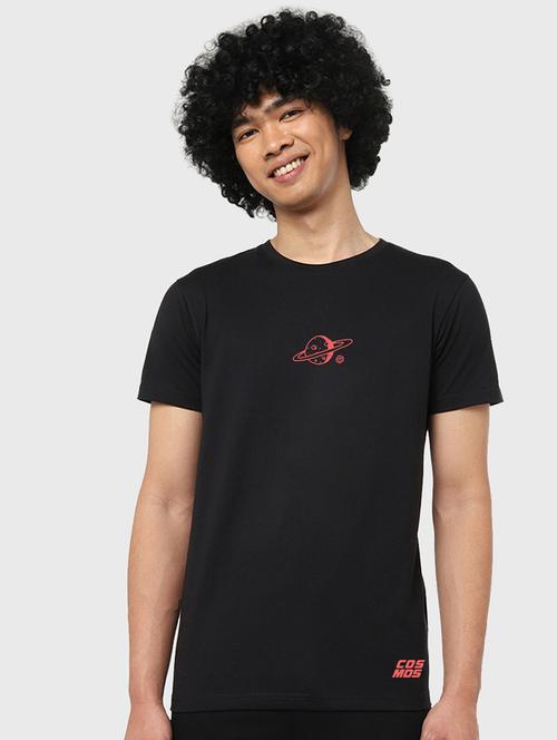 round neck back printed t-shirt - 20752600 - Very Small Image - 1