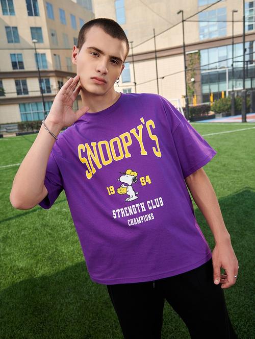 round neck chest printed t-shirt - 20752763 - Very Small Image - 1