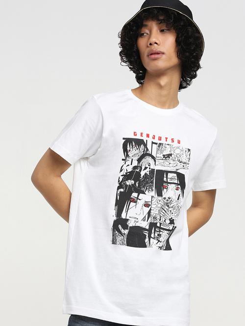 round neck graphic printed t-shirt - 20752957 - Very Small Image - 1