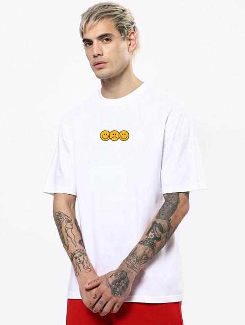 round neck back printed t-shirt - 20752991 - Very Small Image - 1
