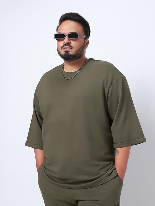 green cotton plain tshirt - 20753284 - Very Small Image - 1