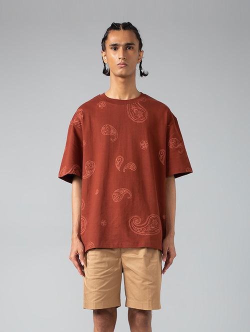 round neck graphic printed t-shirt - 20753337 - Very Small Image - 1