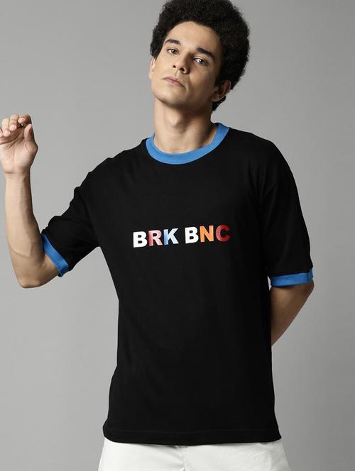 black cotton plain tshirt - 20753399 - Very Small Image - 1