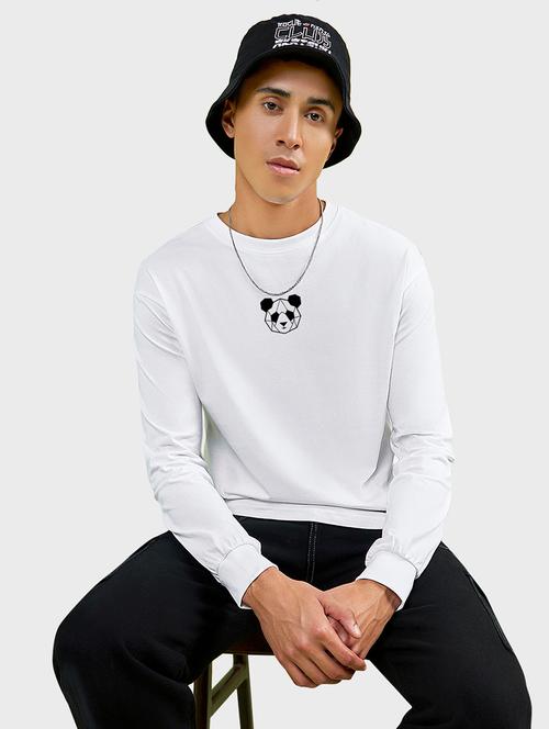 round neck back printed t-shirt - 20753479 - Very Small Image - 1