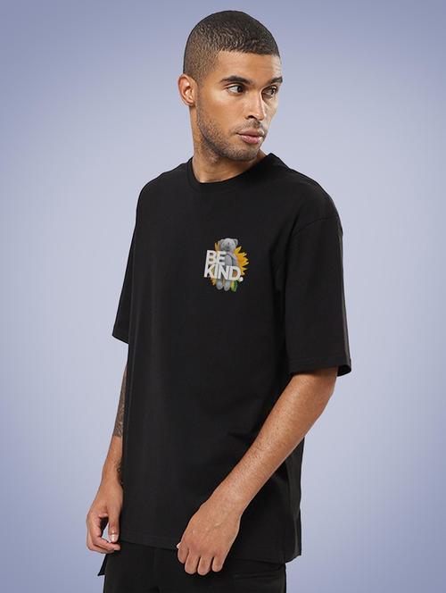 round neck back printed t-shirt - 20753922 - Very Small Image - 1