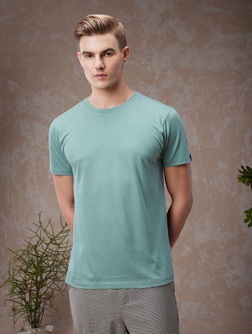 green cotton plain tshirt - 20753948 - Very Small Image - 1