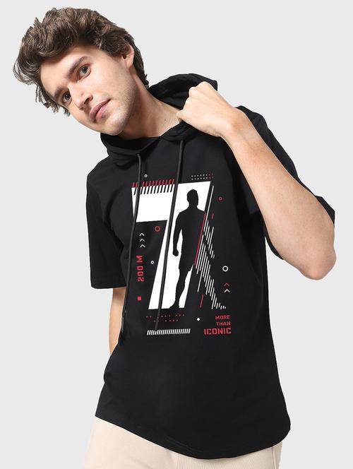 round neck chest printed t-shirt - 20753990 - Very Small Image - 1