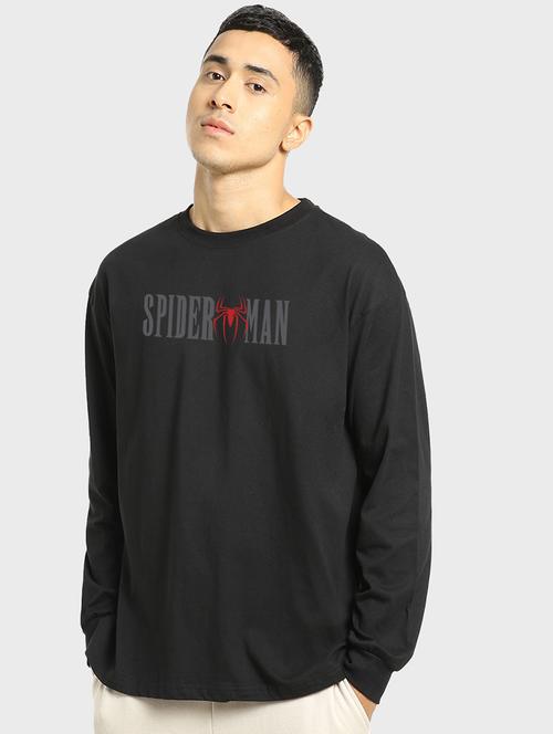 black cotton plain tshirt - 20754047 - Very Small Image - 1
