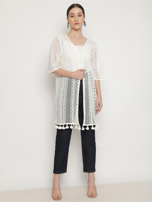 women lace detailed regular shrug - 20755158 - Very Small Image - 1
