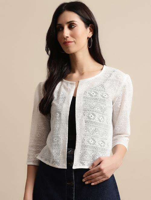 women self designed regular shrug - 20755178 - Very Small Image - 1
