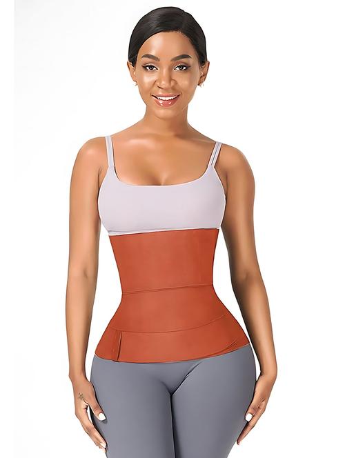 orange polyester body suit shapewear - 20758517 - Very Small Image - 1