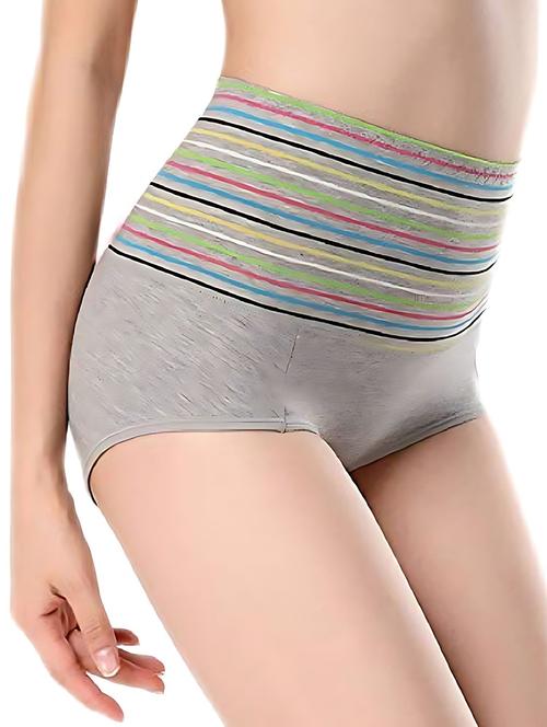 grey nylon shaper brief - 20758578 - Very Small Image - 1