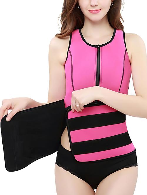 women solid fat burning shapewear - 20759176 - Very Small Image - 1