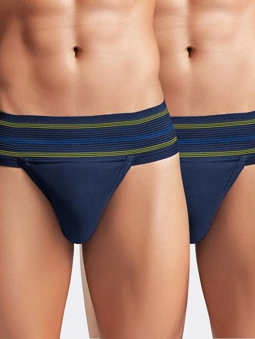 men's solid hipster briefs combo - 20761943 - Very Small Image - 1