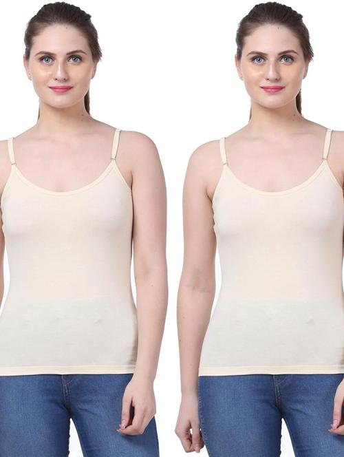 pack of 2 women solid scoop neck camisole - 20763162 - Very Small Image - 1