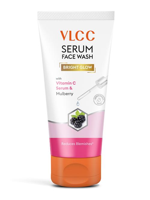 vlcc bright glow serum facewash with vitamin c serum & mulberry - 100ml - 20767141 - Very Small Image - 1