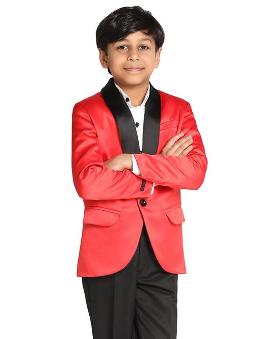 red polyester suit set - 20768111 - Very Small Image - 1