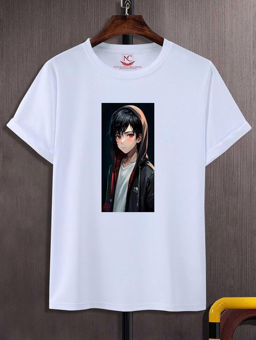 unisex graphic printed round neck tshirt - 20768379 - Very Small Image - 1