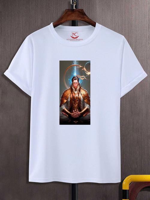 unisex graphic printed round neck tshirt - 20768389 - Very Small Image - 1