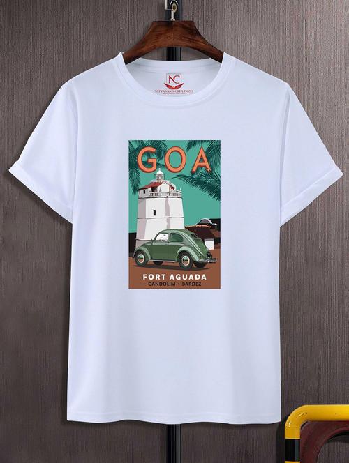 unisex graphic printed round neck tshirt - 20768403 - Very Small Image - 1