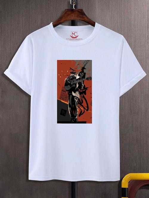unisex graphic printed round neck tshirt - 20768406 - Very Small Image - 1