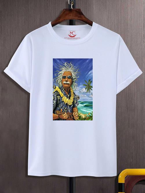 unisex graphic printed round neck tshirt - 20768407 - Very Small Image - 1