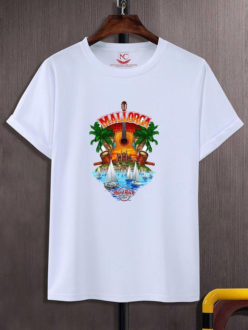 unisex graphic printed round neck tshirt - 20768409 - Very Small Image - 1
