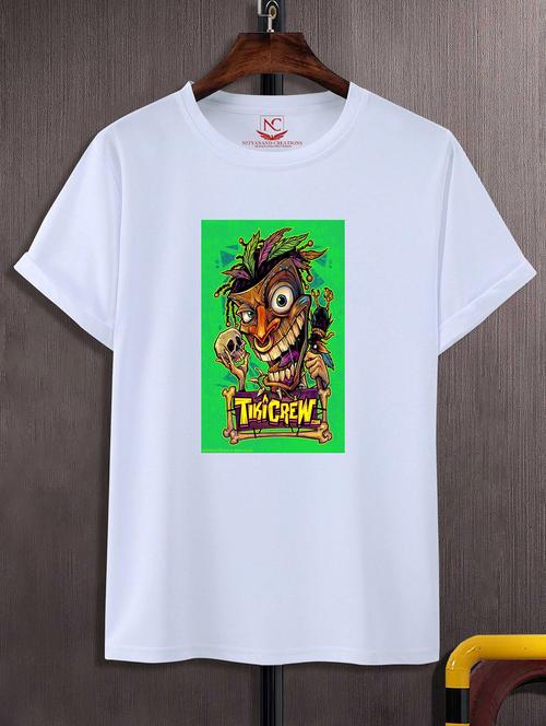 unisex graphic printed round neck tshirt - 20768414 - Very Small Image - 1