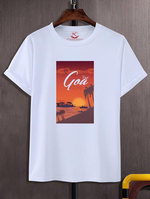 unisex graphic printed round neck tshirt - 20768417 - Very Small Image - 1