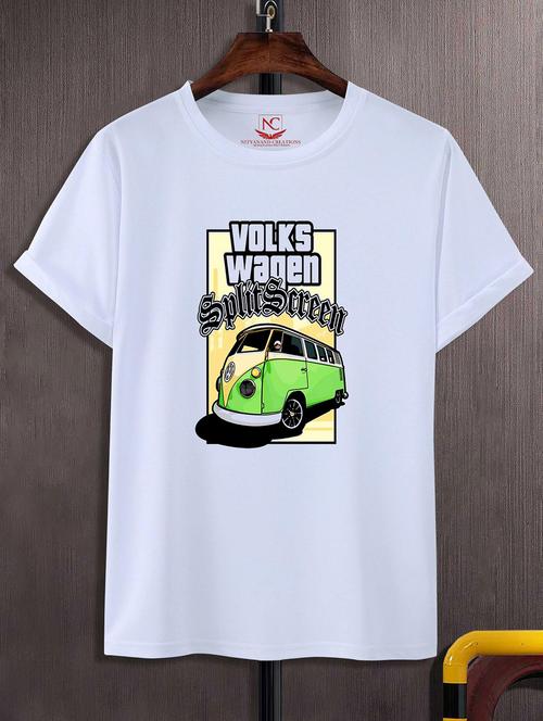 unisex graphic printed round neck tshirt - 20768418 - Very Small Image - 1