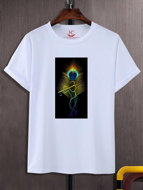 unisex graphic printed round neck tshirt - 20768444 - Very Small Image - 1