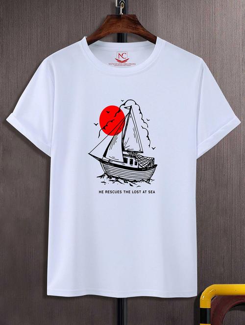 unisex graphic printed round neck tshirt - 20768447 - Very Small Image - 1