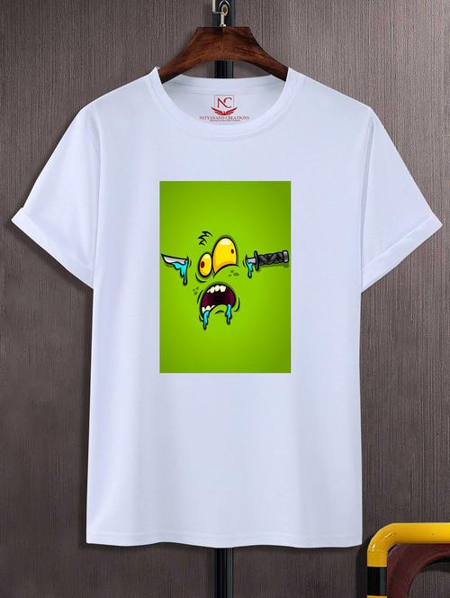 unisex graphic printed round neck tshirt - 20768457 - Very Small Image - 1